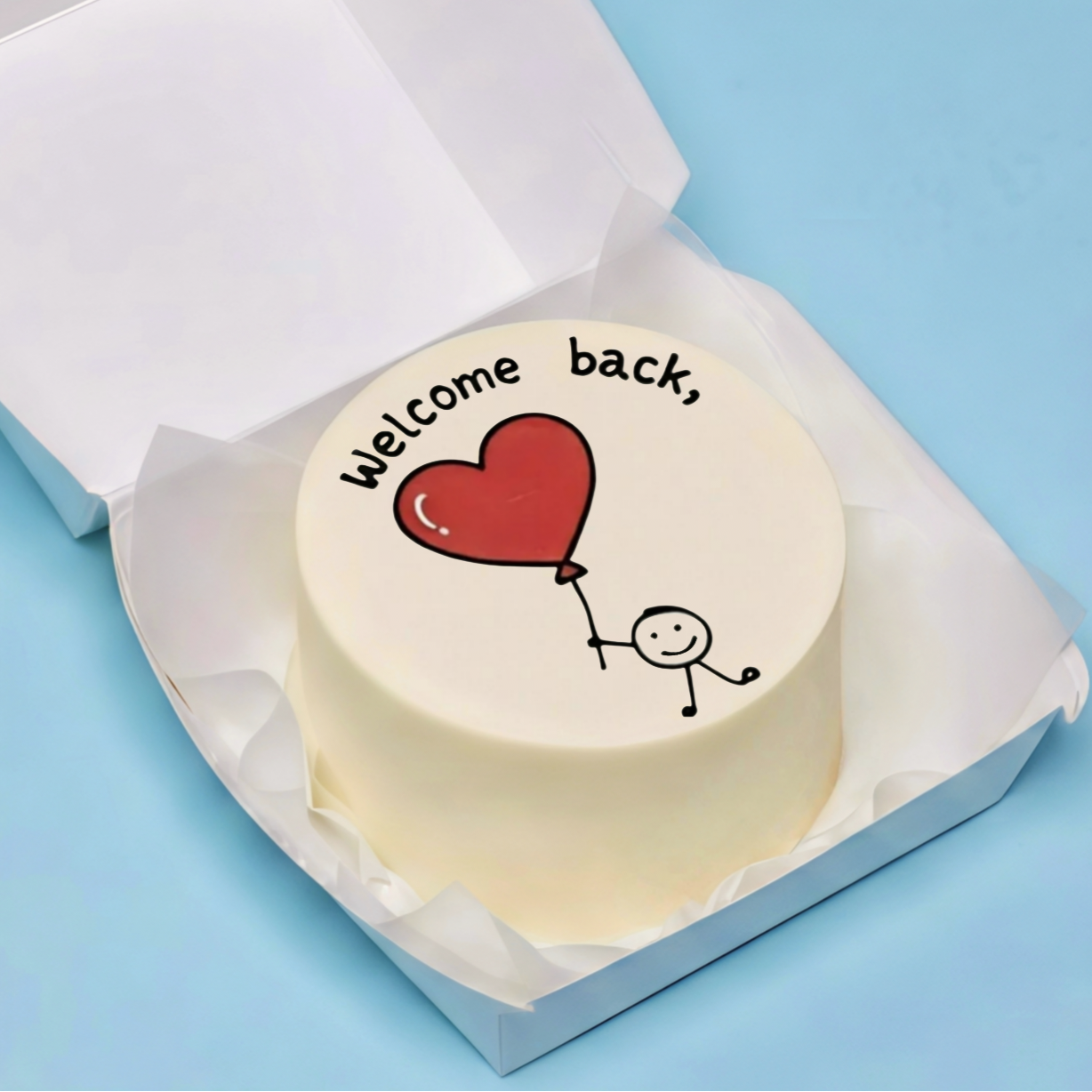 Welcome back cake