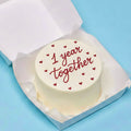 1 Year together cake