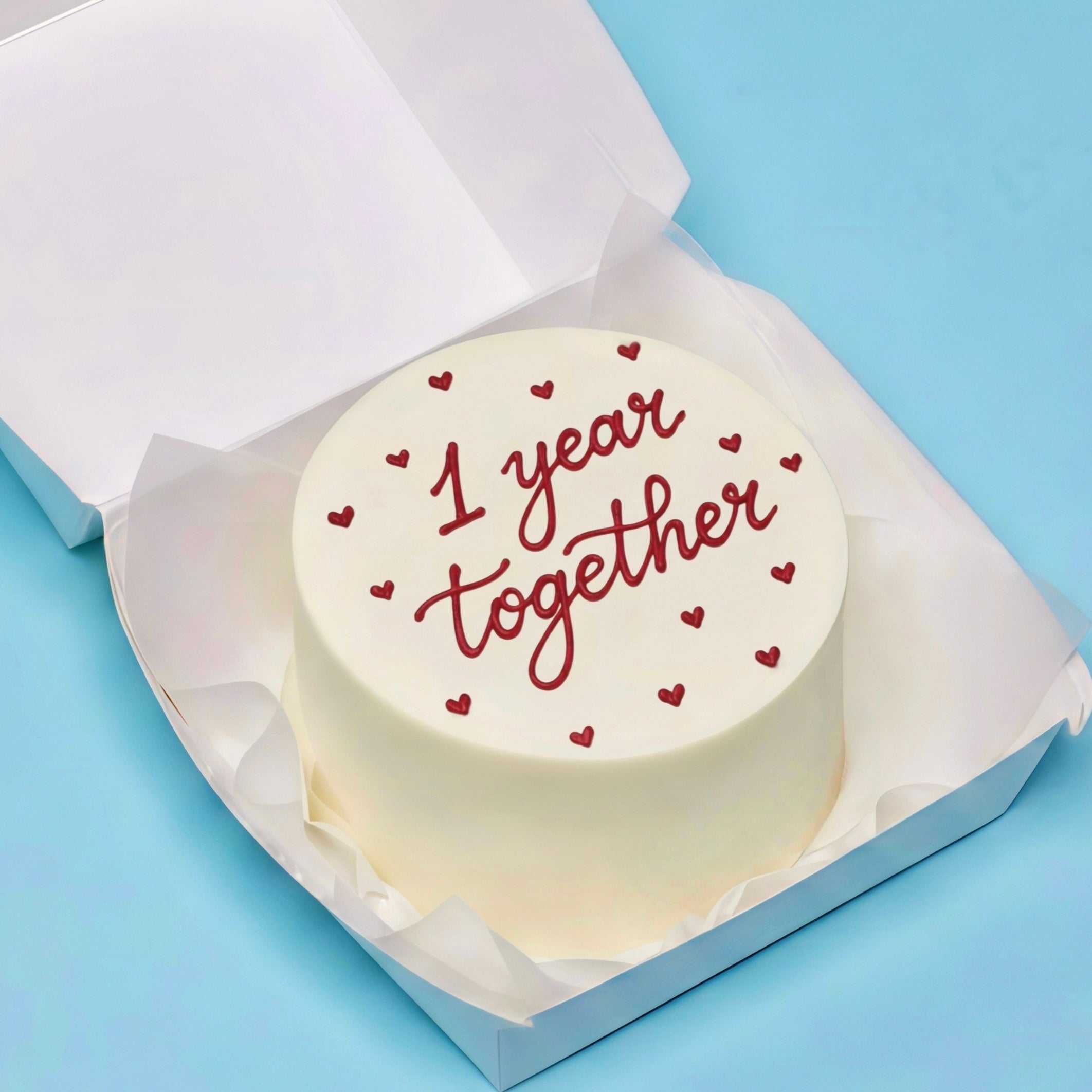 1 Year together cake