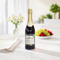 Red grape drink sparkling
