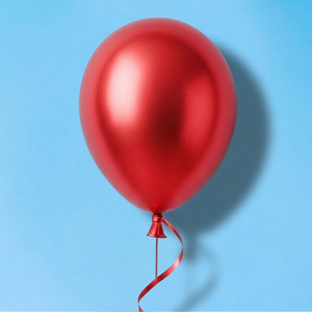 Red Helium balloon