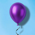 Purple Helium balloon
