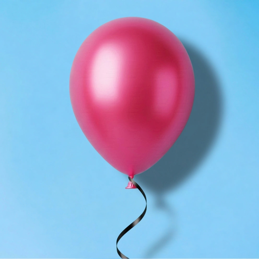 Pink Helium balloon