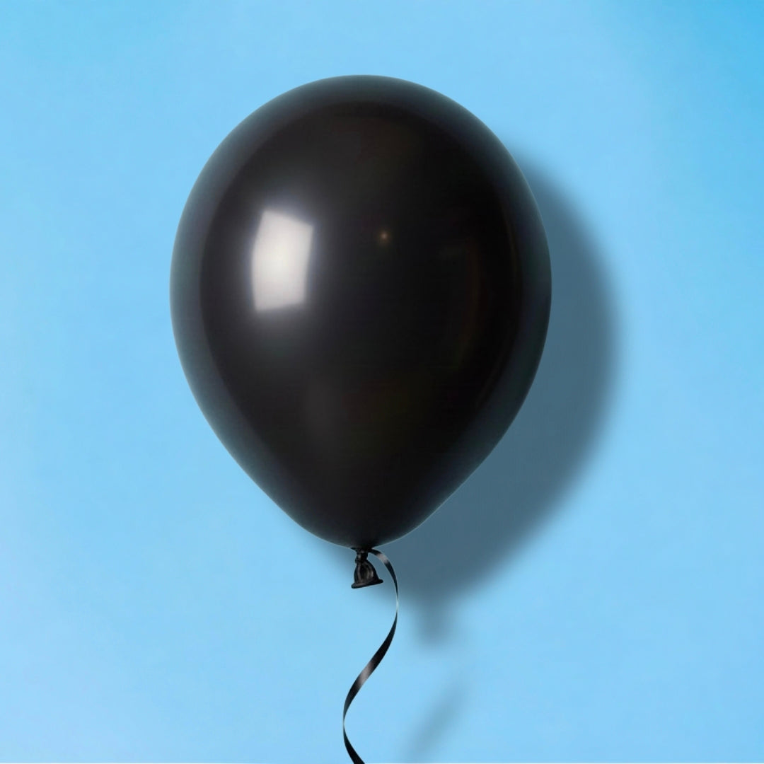Black Helium balloon